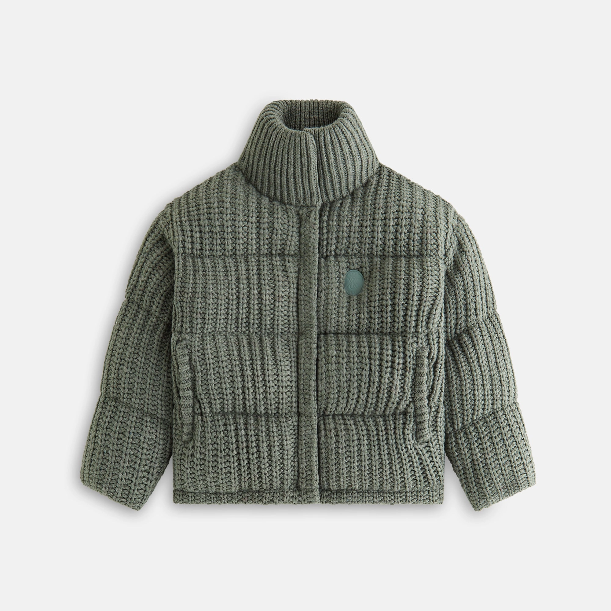 Modern Drop Tail Hem Layered Comfort Look Kith Women Wynne Sweater Puffer - Virtue