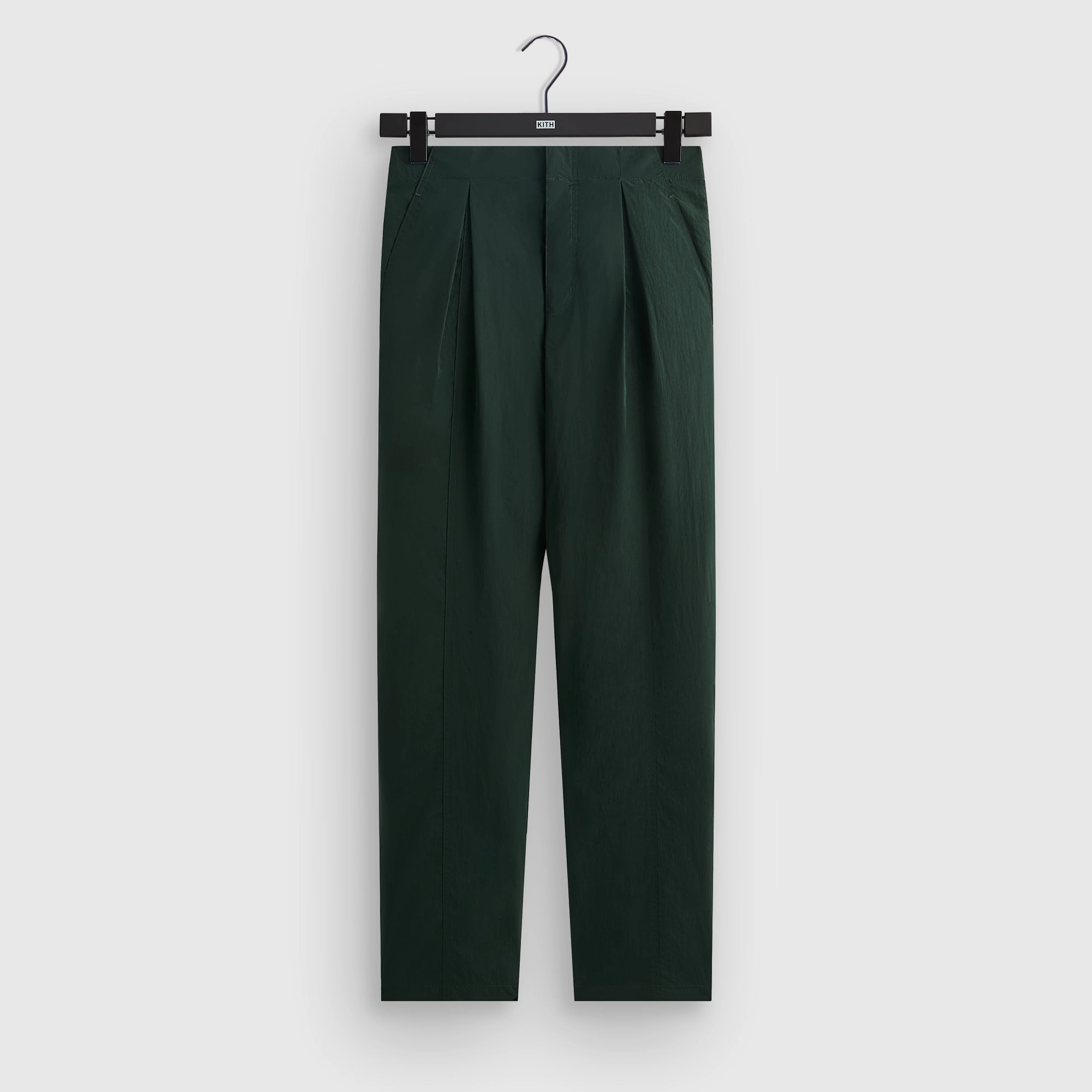 Kith Wrinkle Nylon Elias Pleated Pant - Stadium Casual Comfort Look