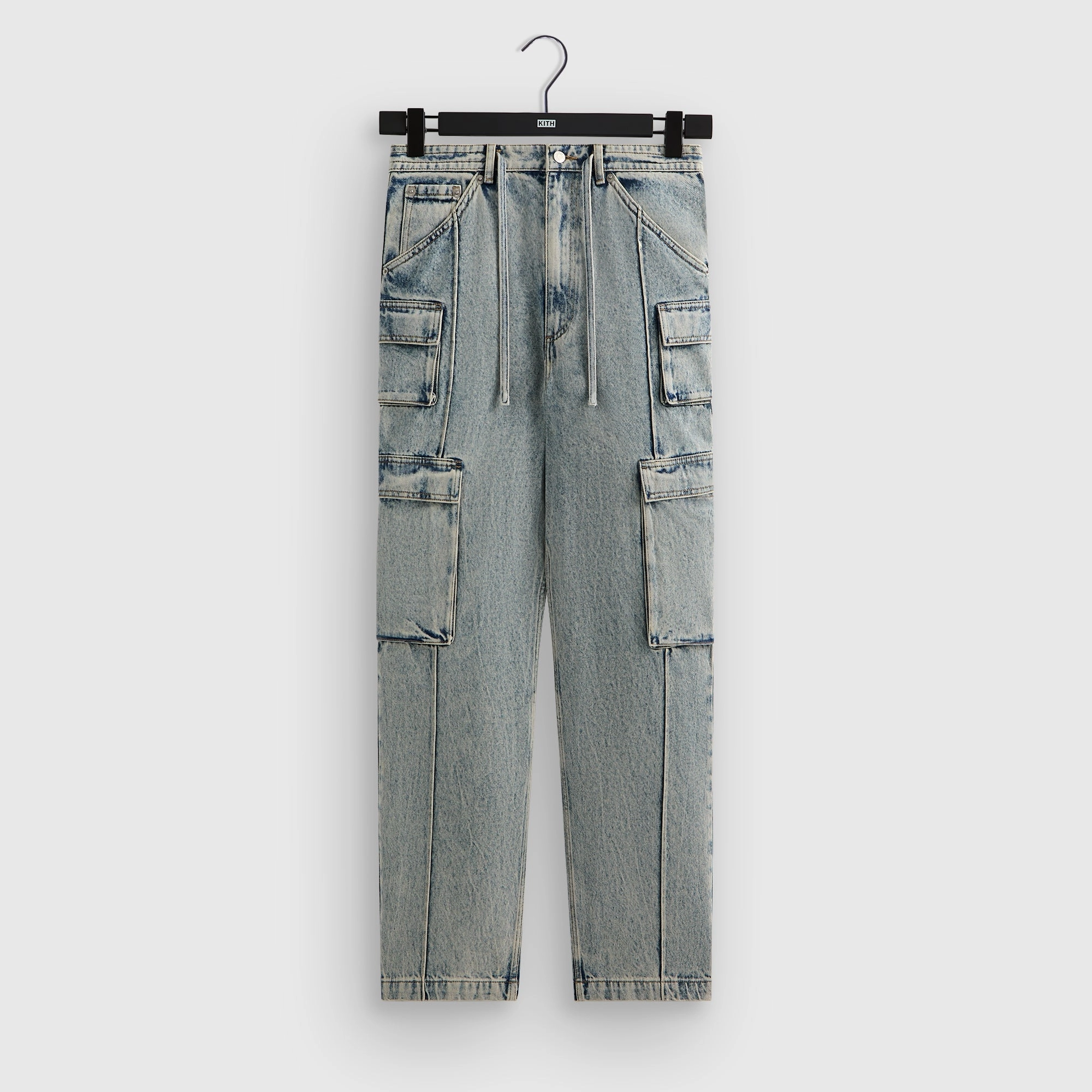 Flattering Comfort Wear All Purpose Kith Zane Denim Cargo Pant -  Cameron Wash