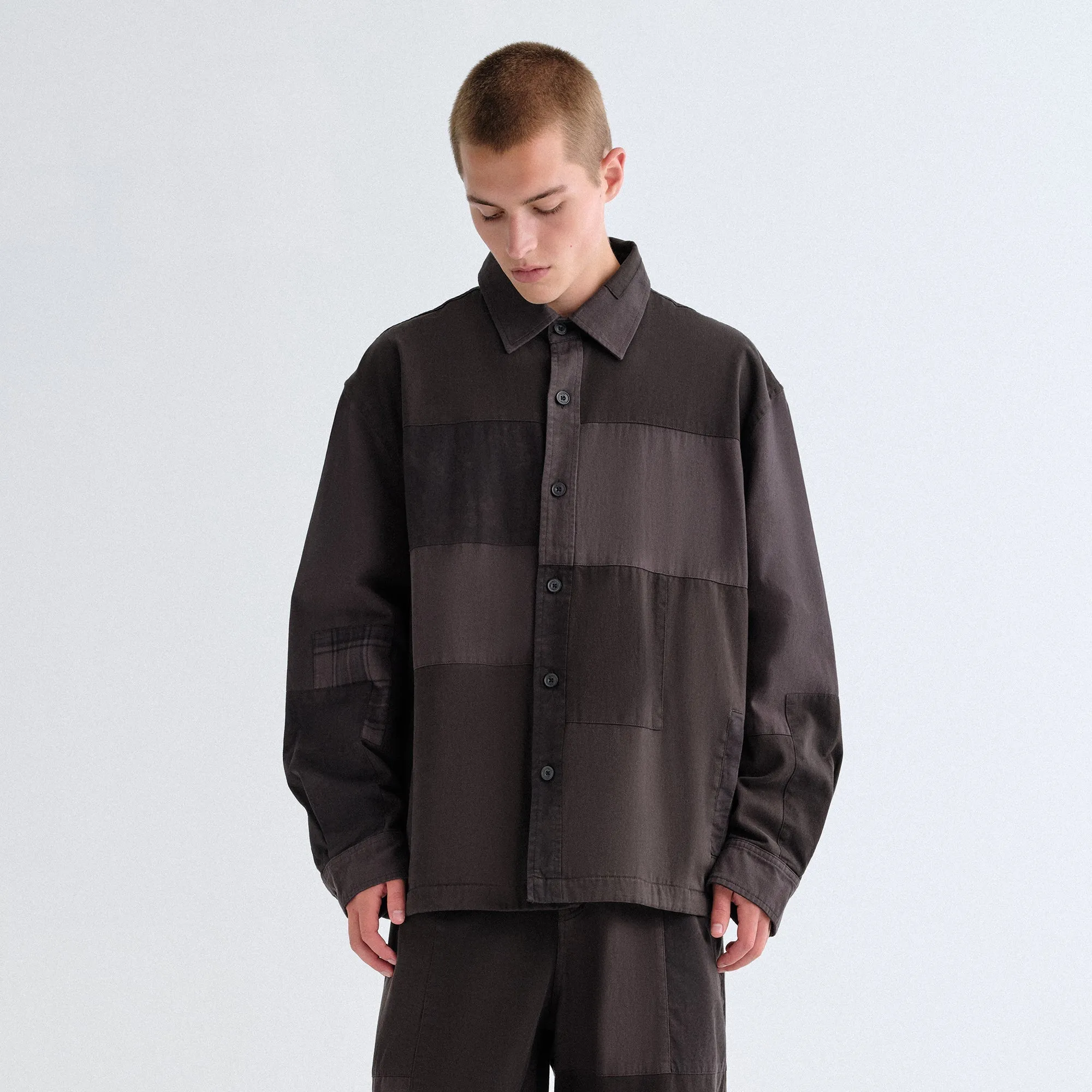 Lightweight Weave Fast Drying Kith Garment Dyed Isaiah Buttondown - Carbon