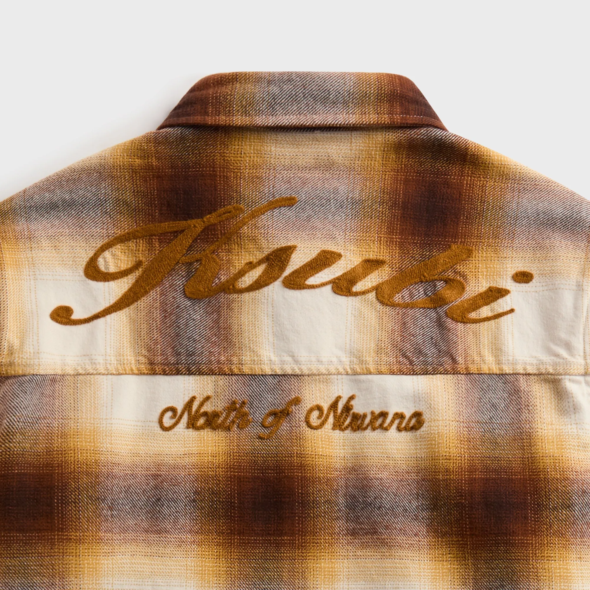 Black Tie Optional Airflow Ventilation System Ksubi Rosebowl Long Sleeve Shirt - Burnt Orange