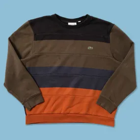 Lacoste Sweater Small Comfortable Zip Closure