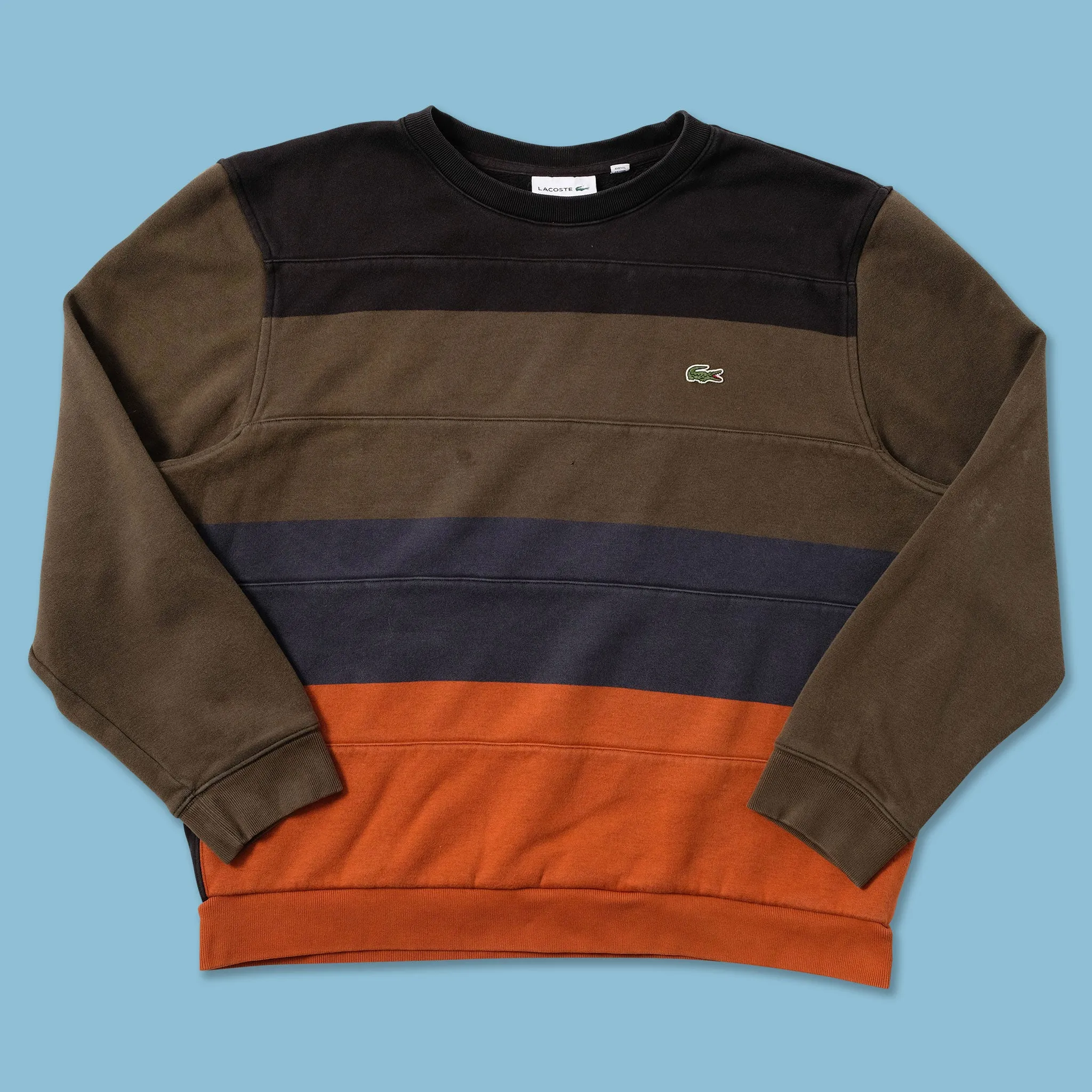 Lacoste Sweater Small Comfortable Zip Closure