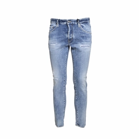 Blue Denim Cool Guy Jean Unisex Fashion