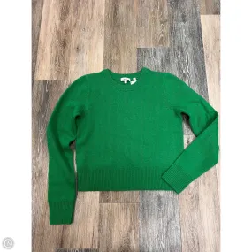 Basic Sweatshirt Glow In The Dark Accent Trim Sweater Designer By Alc In Green, Size: S