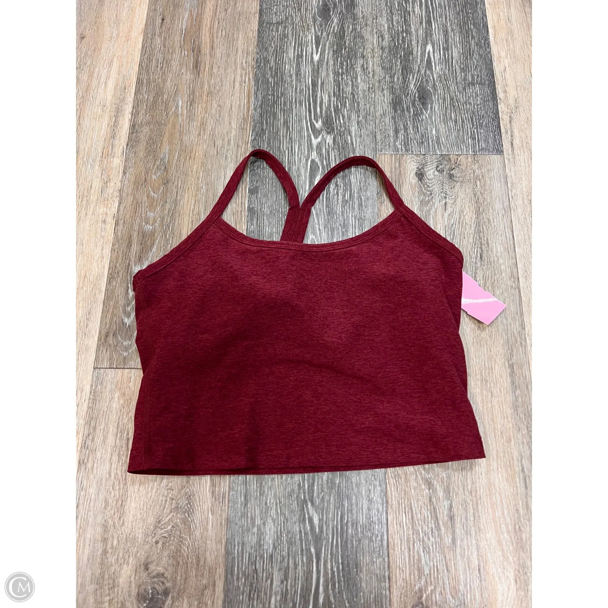 Snag Resistant Surface Friction Resistant Finish Athletic Tank Top By Beyond Yoga In Red, Size: M