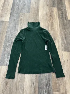 Top Long Sleeve By Old Navy In Green, Size: L Taped Neckline