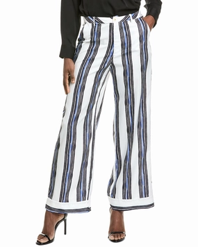 Elasticated Hem Gracia Wide Leg Pajama Pant