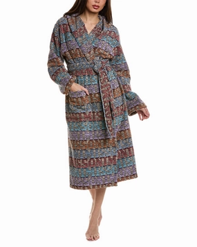 Reinforced Knee Panels Missoni Home Blake Hooded Bathrobe