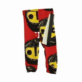 NuNuNu Boys Red | Yellow Leggings Non slip grip Flexible Gusset