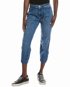 7 For All Mankind Darted Boyfriend Jogger Pant Thermal Regulating Material Soft Jersey Knit