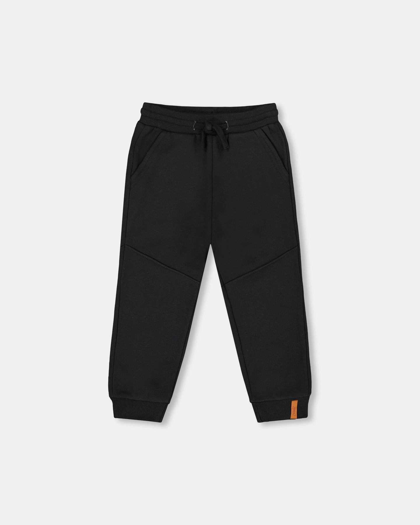 Fleece Sweatpants with Pockets Black Functional Wear Sporty Comfort Wear