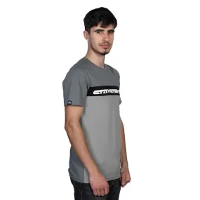 Stay Strong Cut Off T-Shirt - Black/Grey Light Style Trend
