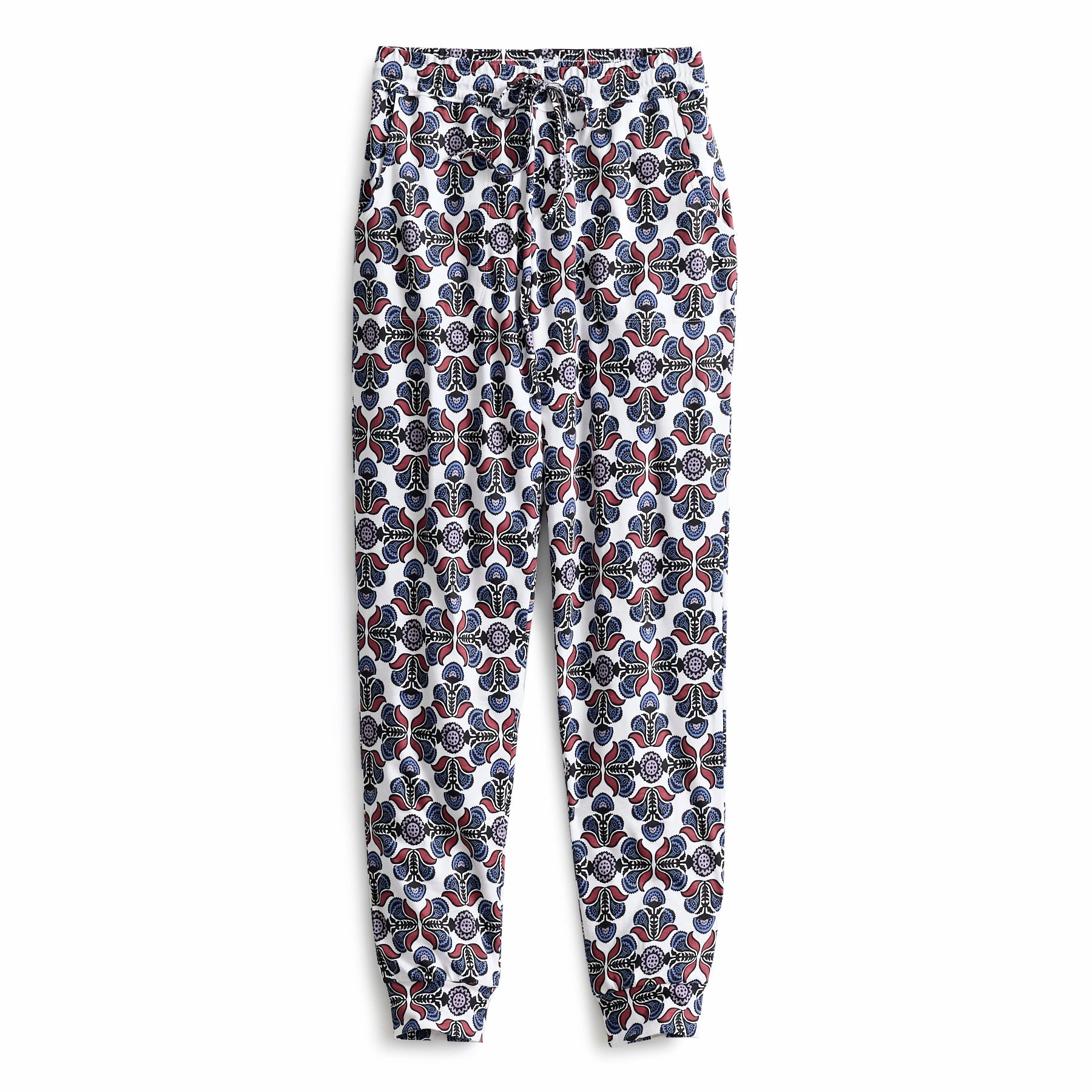 Adjustable drawstring StainResistant Coating Outlet Cotton Pajama Pants