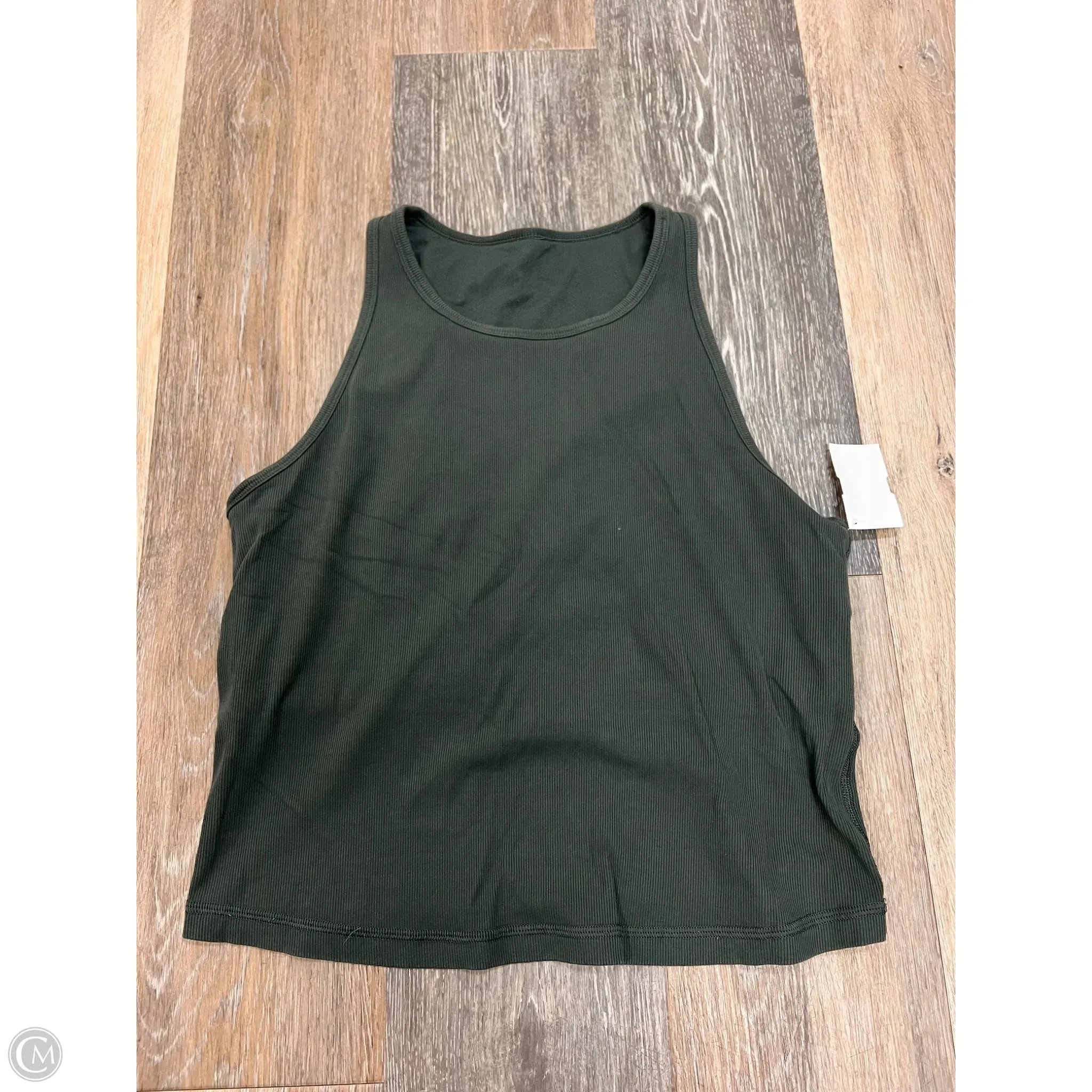 Athletic Tank Top By Vuori In Green, Size: Xl Ultrasoft Inner Lining Quick Dry Tech
