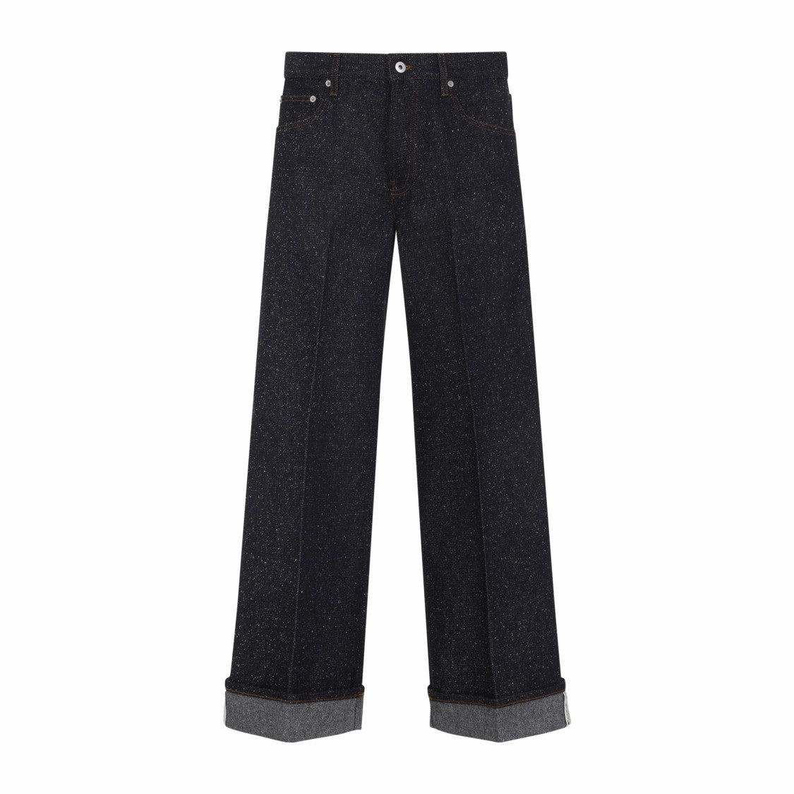 Indigo Cotton Pants Relaxed Style Neutral Quick Matchup