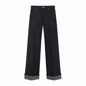 Indigo Cotton Pants Relaxed Style Neutral Quick Matchup