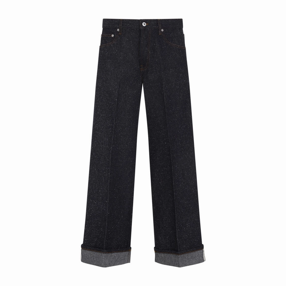 Indigo Cotton Pants Stretch Recovery