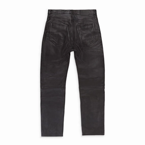 LEATHER PANT BEAUTY Black SKINNY JEANS Daily Function Function Ready