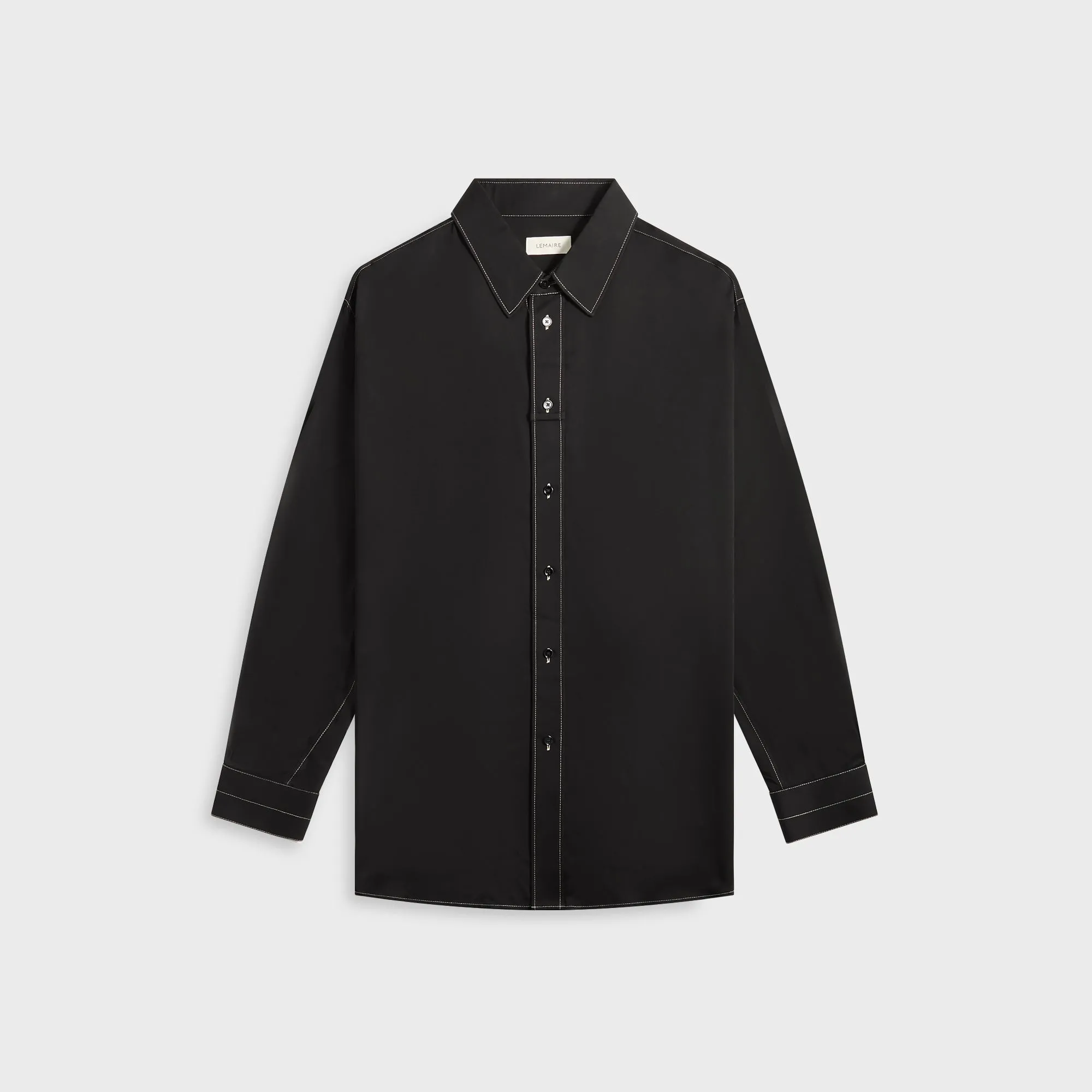 Lemaire Loop Shirt - Black color block
