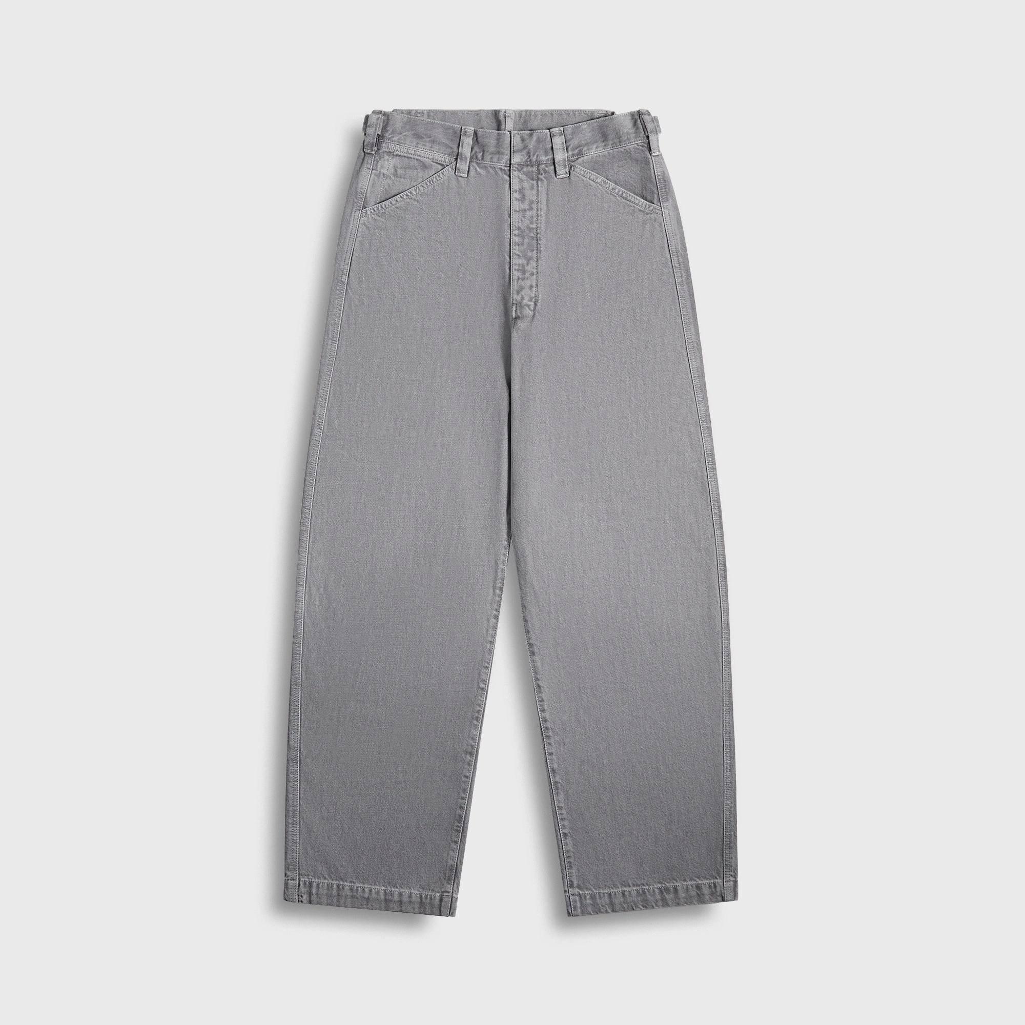 Lemaire Maxi Workwear Pants - Heather Clean Cut