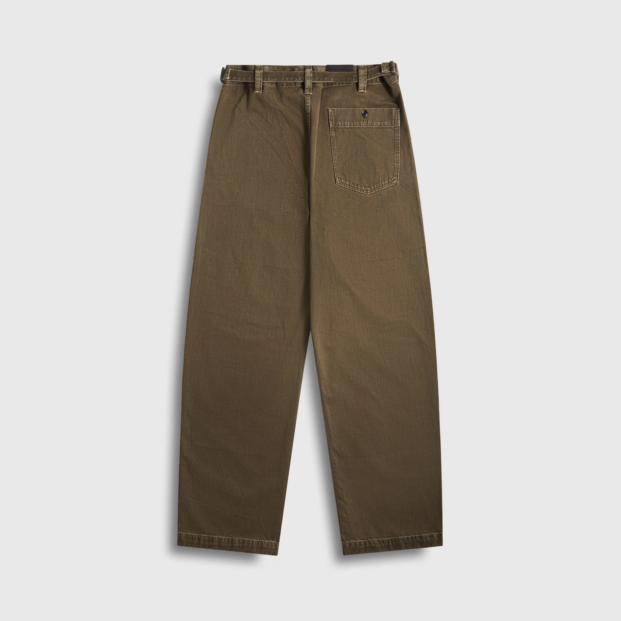 AbrasionGuardTape Mesh Lined Lemaire Maxi Workwear Pants - Moss Green