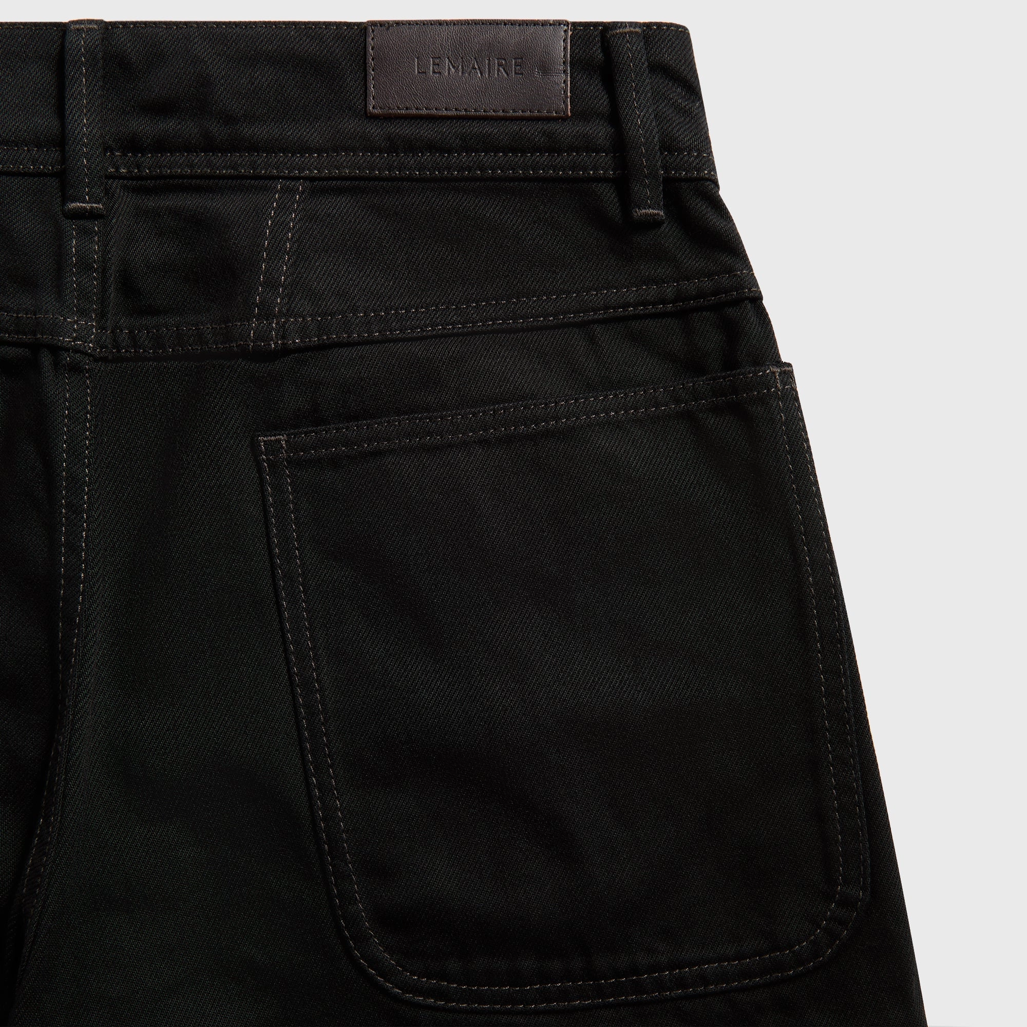 Effortless Comfort All-day Comfort Lemaire Twisted Workwear Pants - Black