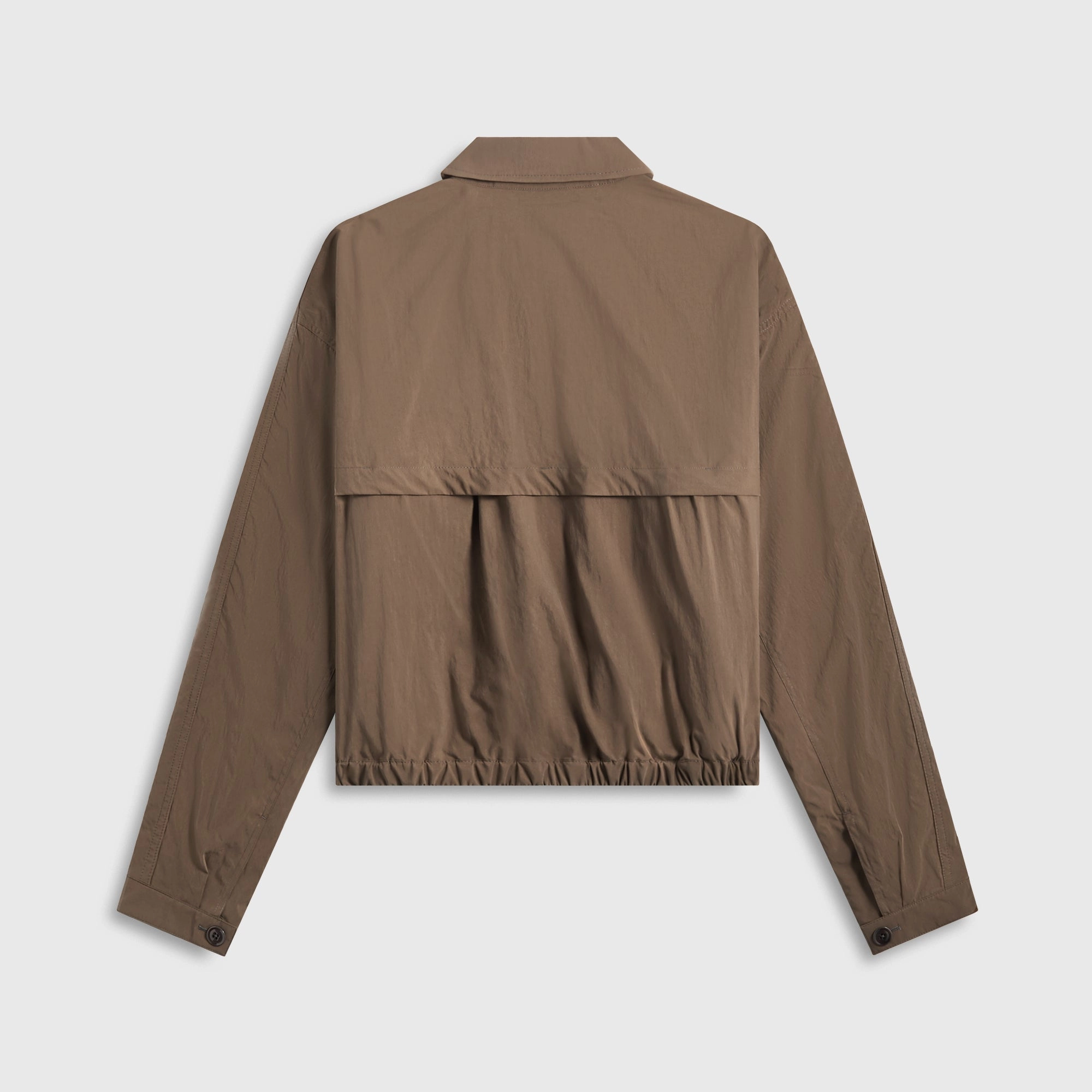 Sport Fit Luxury Appeal Lemaire Zipped Blouson - Walnut