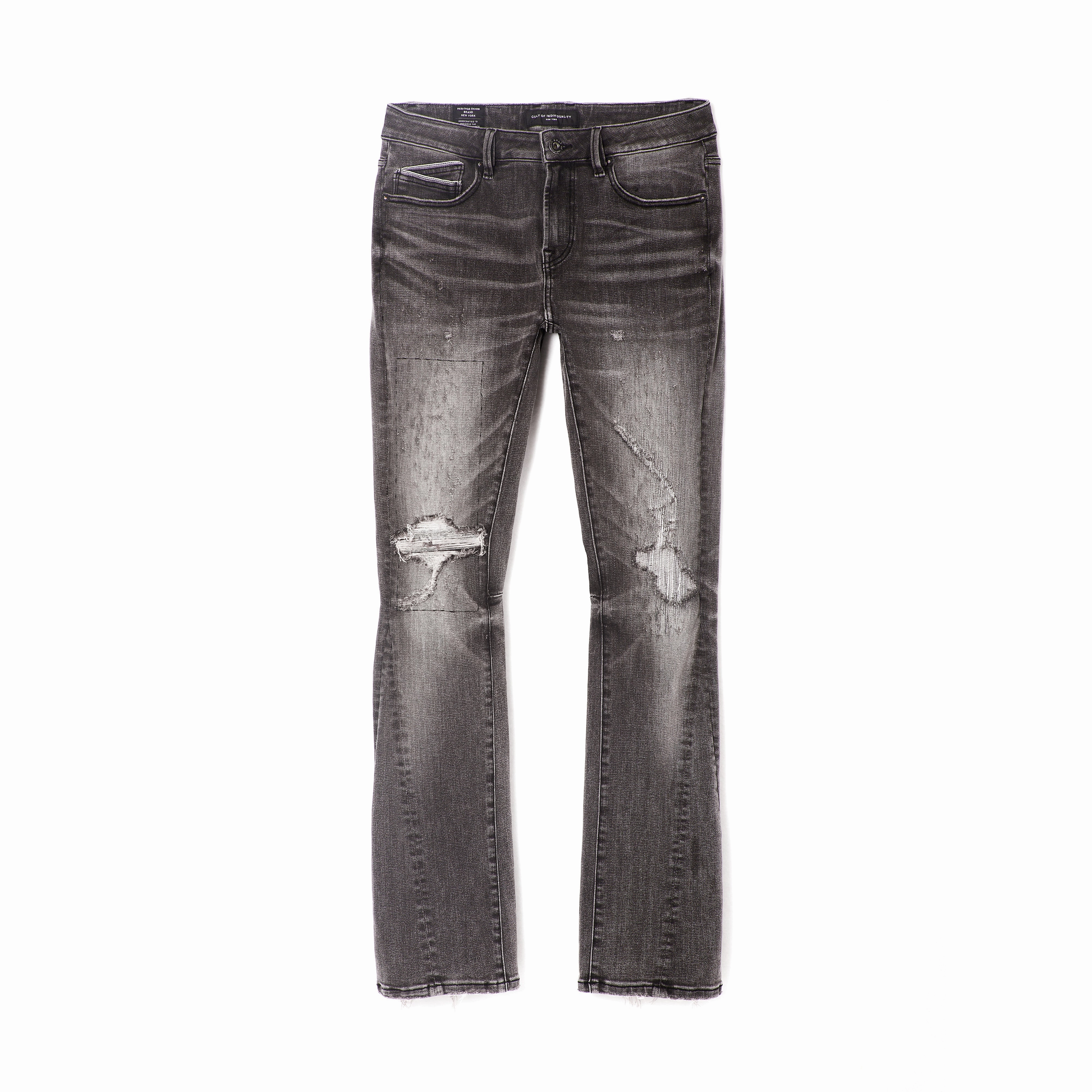 Minimalist Rainy Day Vintage Lover LENNY BOOTCUT IN COAL