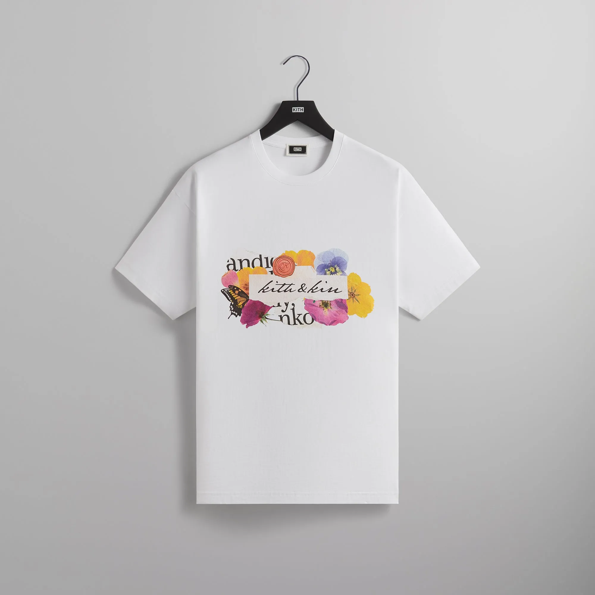 Cool Layer Wear Printed design Kith Collage Tee - White