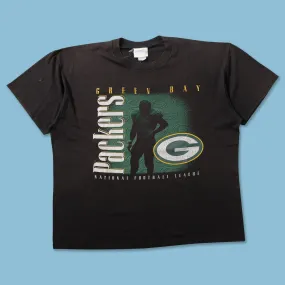 Sublimation Resistant Fabric Vintage Greenbay Packers T-Shirt XXL