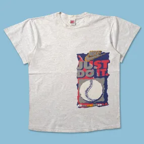 Bright Color Vintage Nike Baseball T-Shirt XLarge