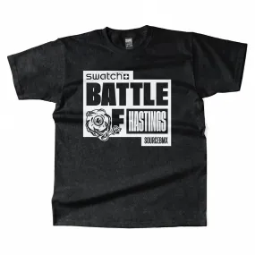 Source BOH 2025 T-shirt - Stone Washed Black Versatile Style Garment Dyed Finish