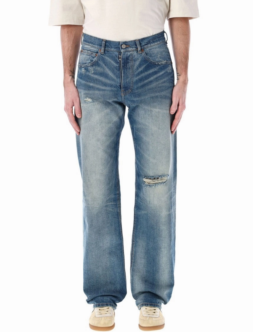 Light Blue Distressed Jeans Everyday Ready