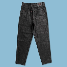 Everyday Comfort Flattering Style Y2K Guess Crocodile Pants 33x32