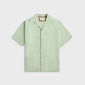 V-Neck slim fit Maison Margiela Shirt - Mint