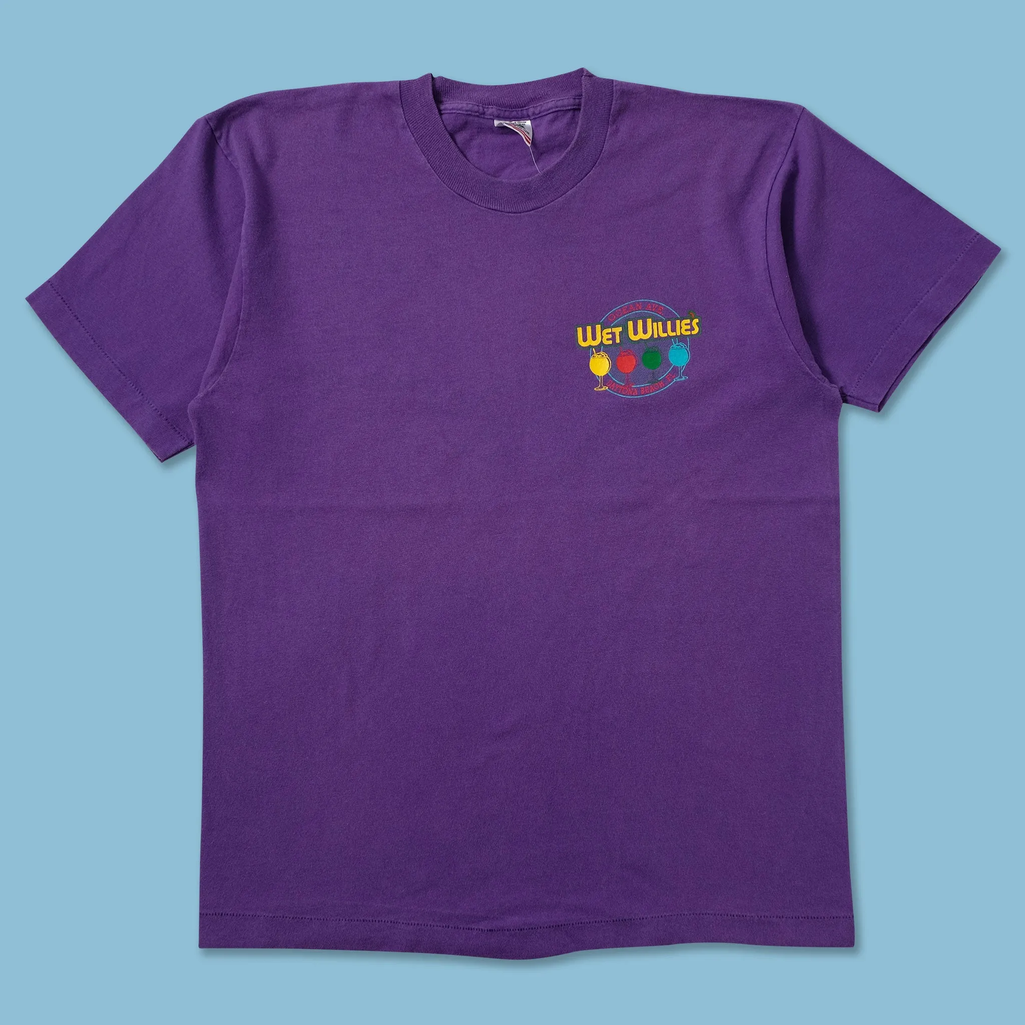 Urban Trend Cashmere combination Vintage Wet Willie's Bar T-Shirt Medium