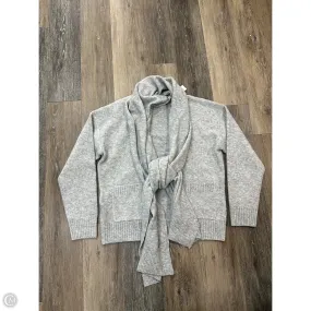 HoodedVersion SoftTouch Sweater Cardigan By Anthropologie In Grey, Size: Osfm