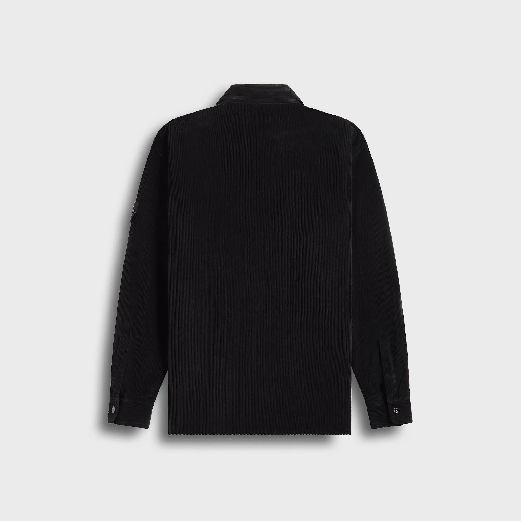 Stone Island Corduroy Shirt - Black Wrinkle Free Care
