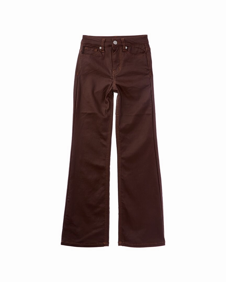 Multi Panel Construction Versatile Comfort Wear Habitual Coated Flare Leg Pant