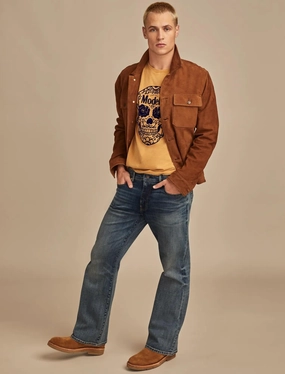 Lucky Brand Men's Easy Rider Flare Soft Road Trip Youth Style Urban Ready