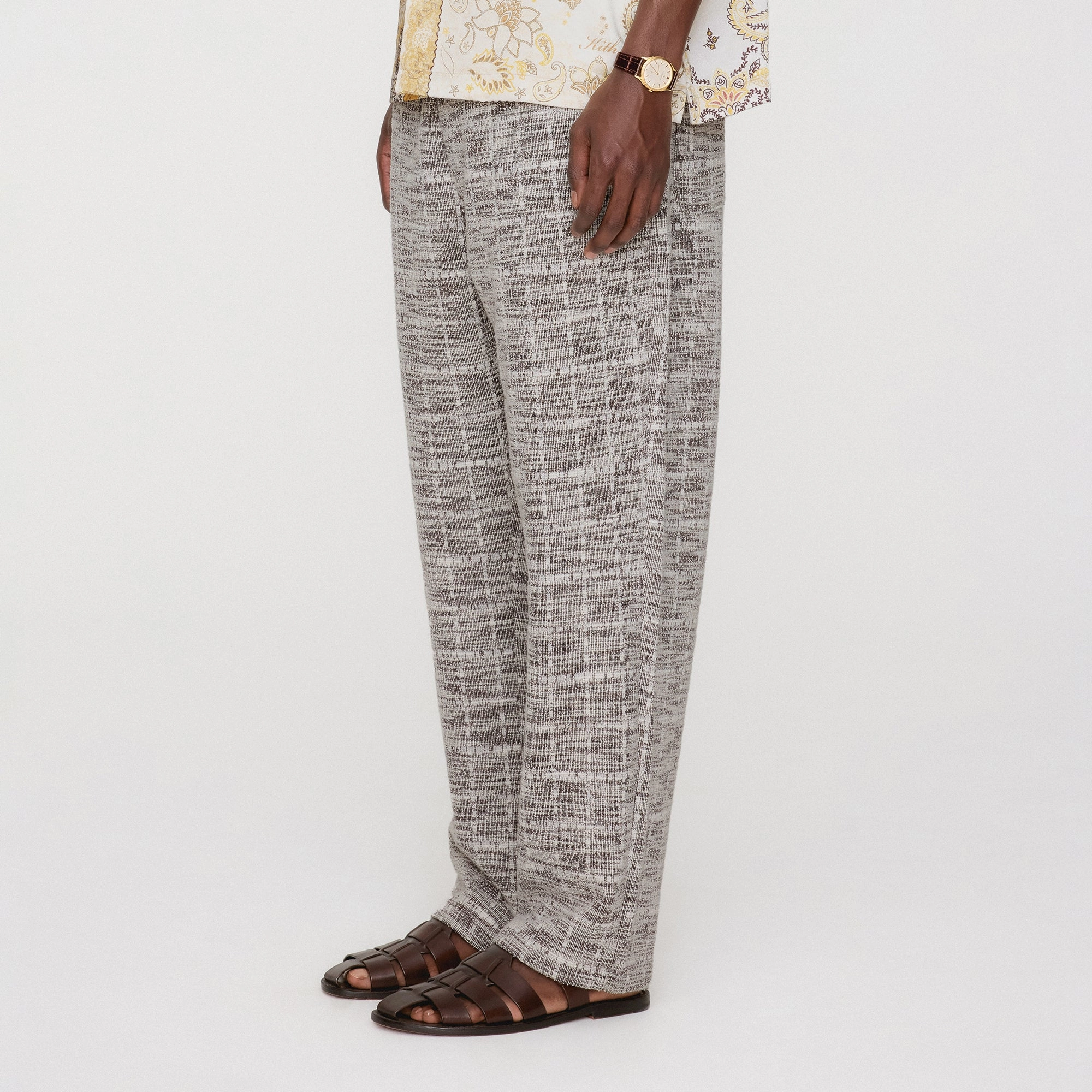 Kith Tweed Elmhurst Pant - Kindling Simple Comfort Active Design Wear