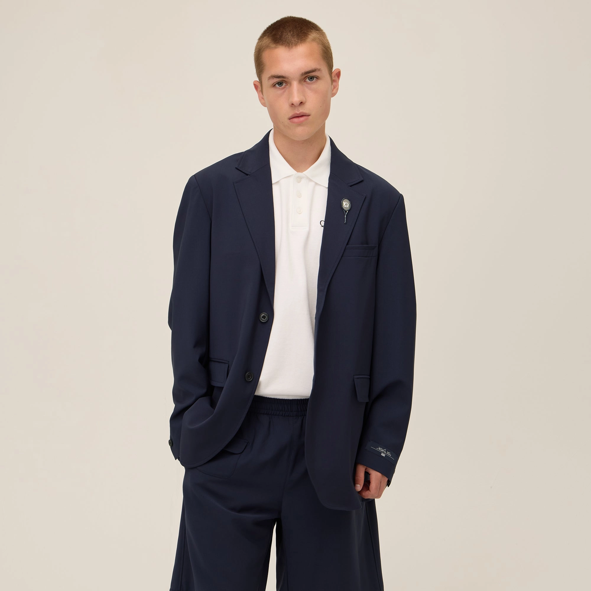 Transitional Daily Fit Kith for Wilson Wool Simon Blazer - Gulf