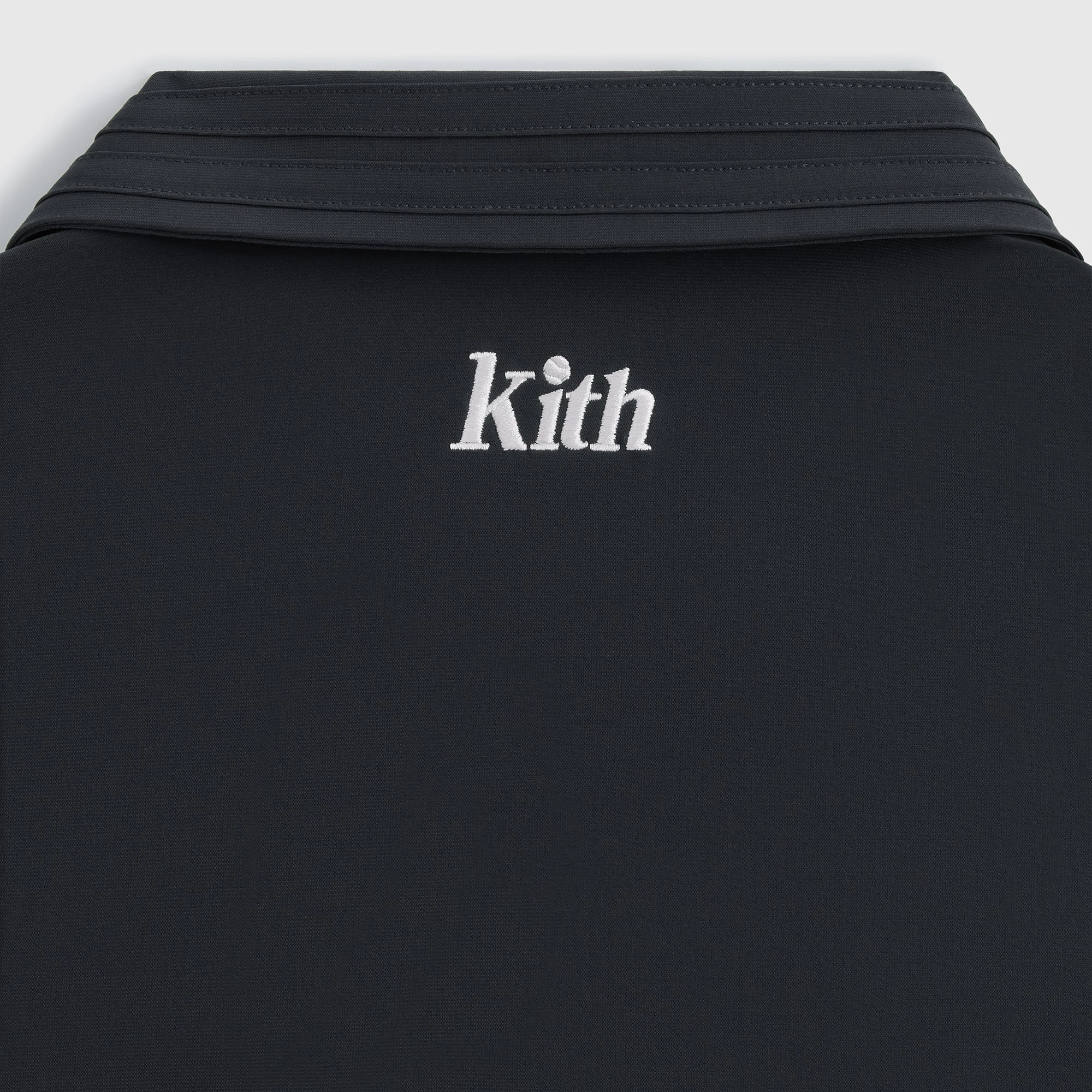 Durable AbrasionResistant Panels Layered Ventilation Panels Kith for Wilson Coaches Jacket - Black