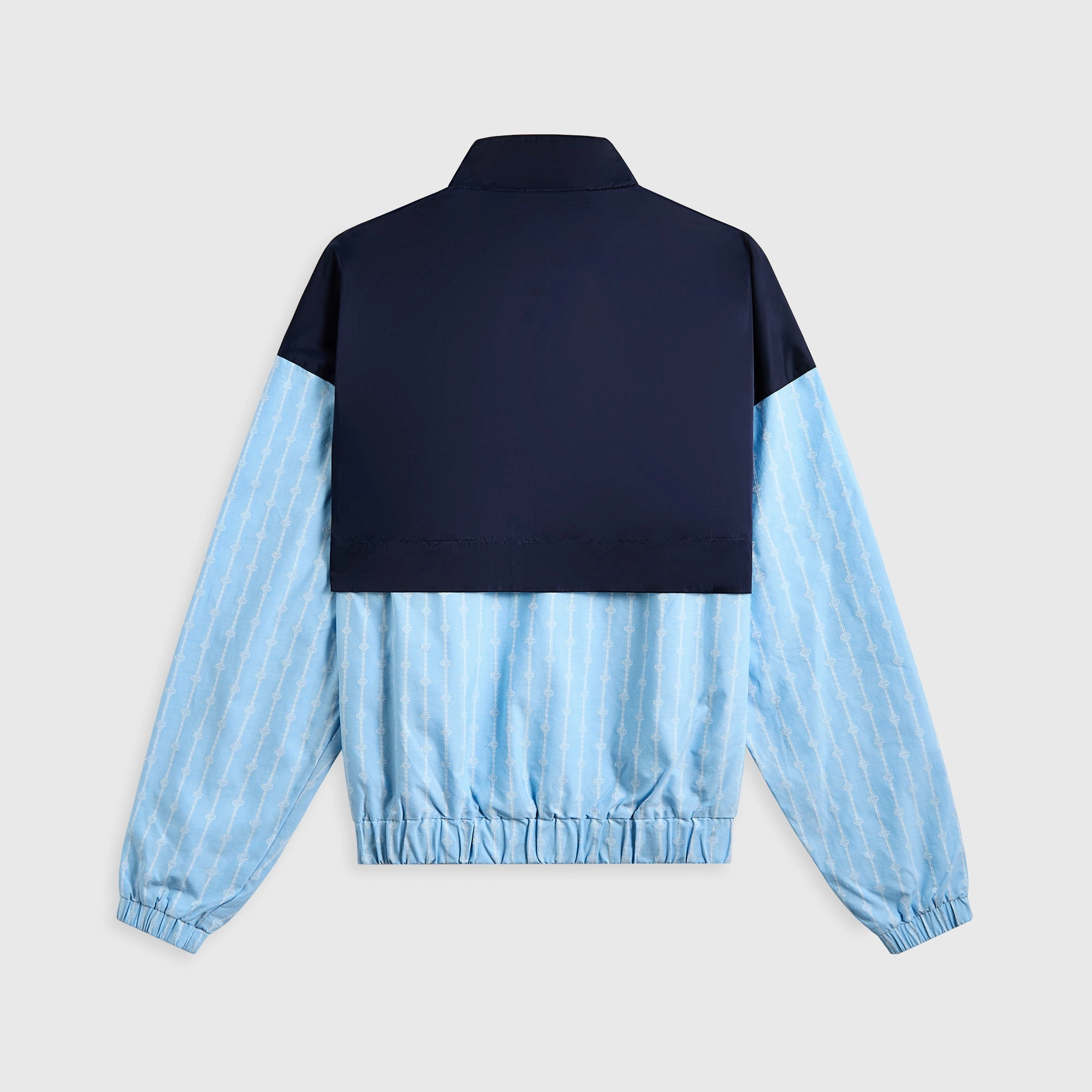 Casablanca Nylon Track Jacket - Blue Classic Casual Look Smart Weather Style