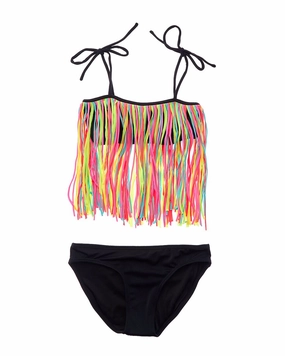 Little Peixoto Fringy Bikini Set Non Slip Grip Features