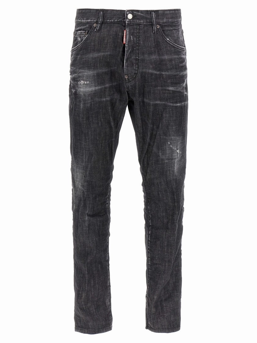 Modern Appeal Winter Warmth Student Outfit Textured Cool Guy' Jeans