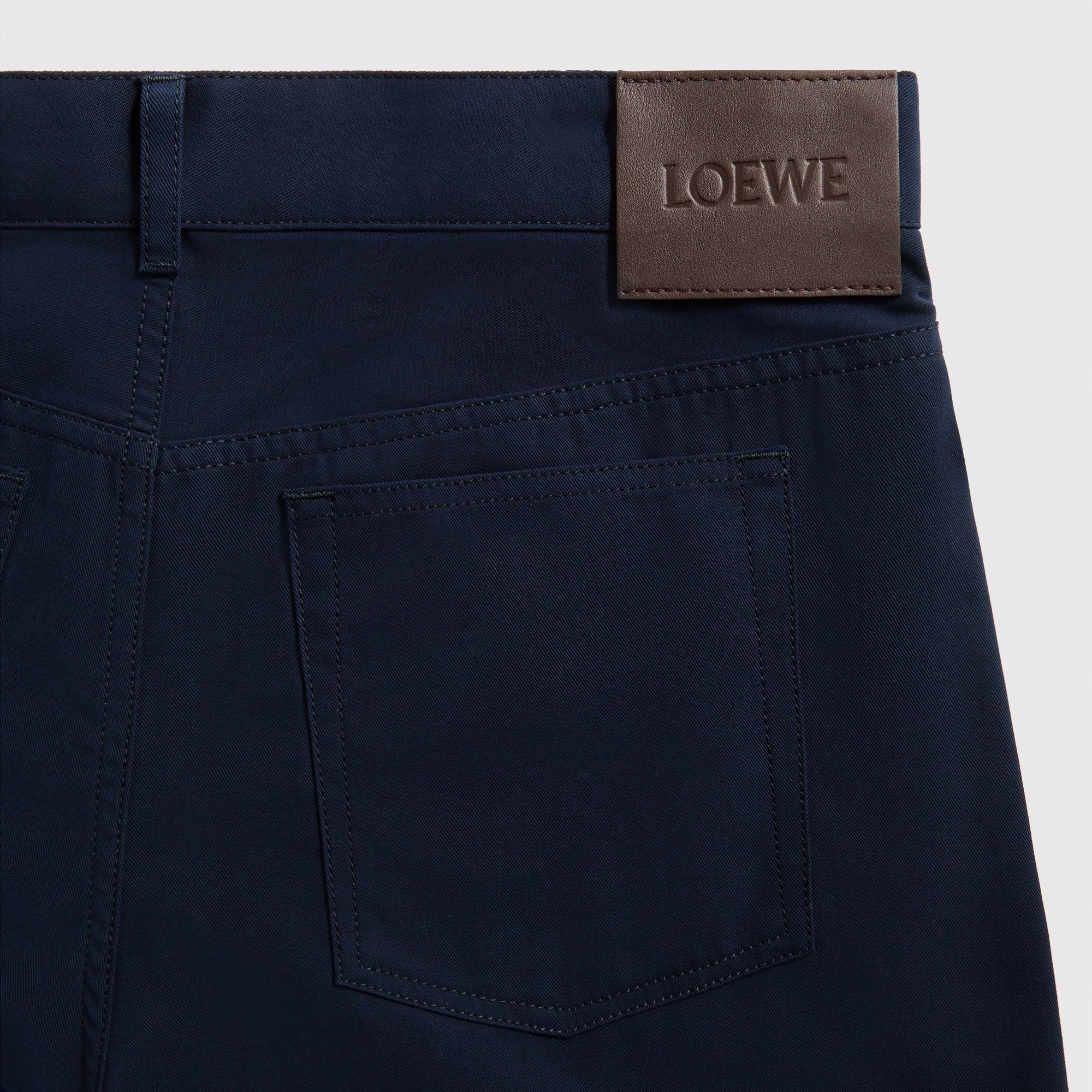 Loewe Carpenter Trousers - Navy Blue ReflectiveTrim