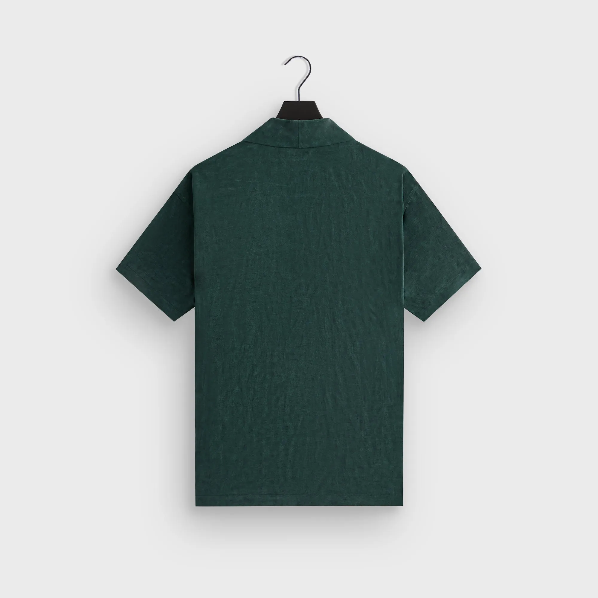 Kith Cupro Linen Short Sleeve Thompson Crossover Shirt - Stadium Workwear Essential