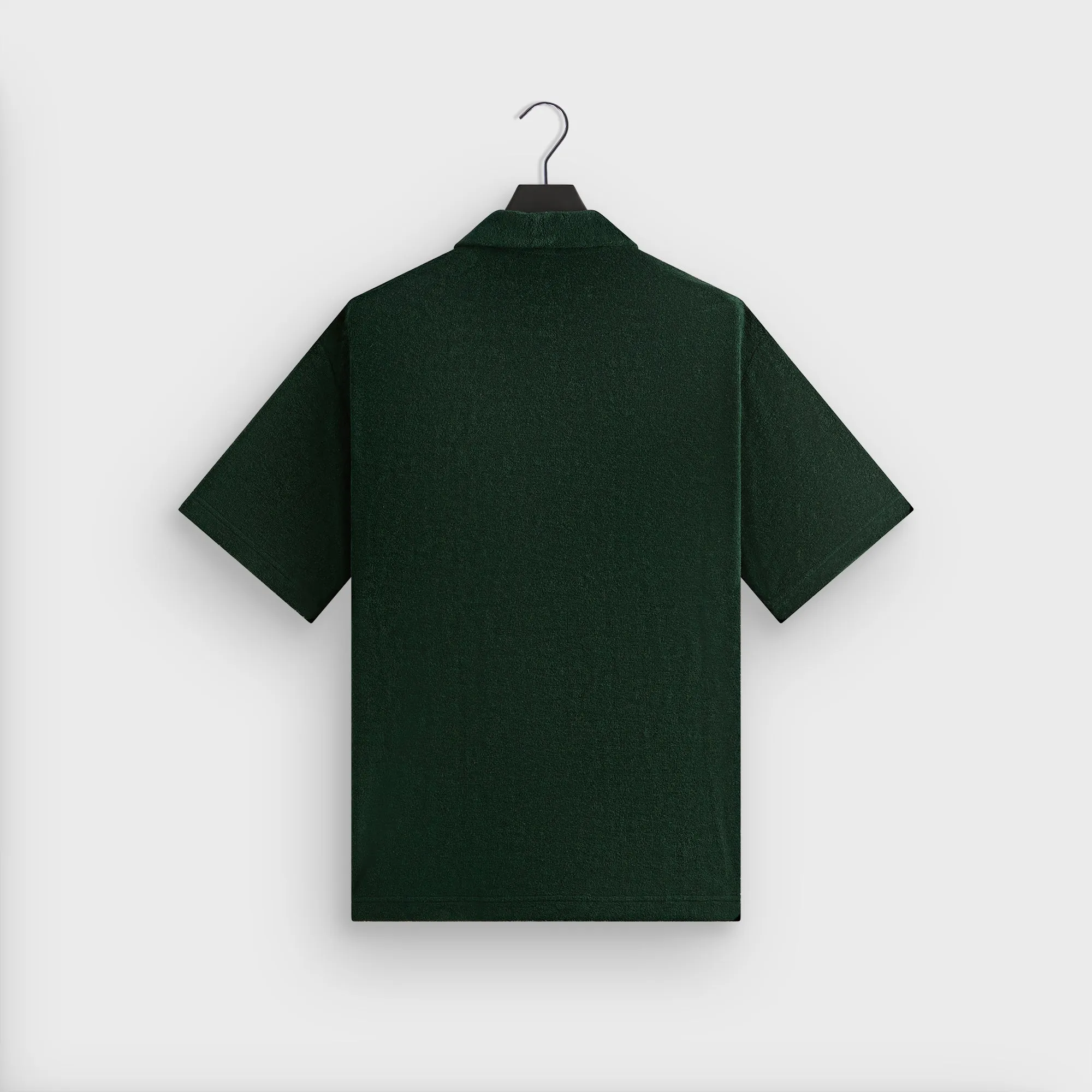 Metallic Finish Travel-friendly Kith Terry Thompson Crossover Shirt - Stadium